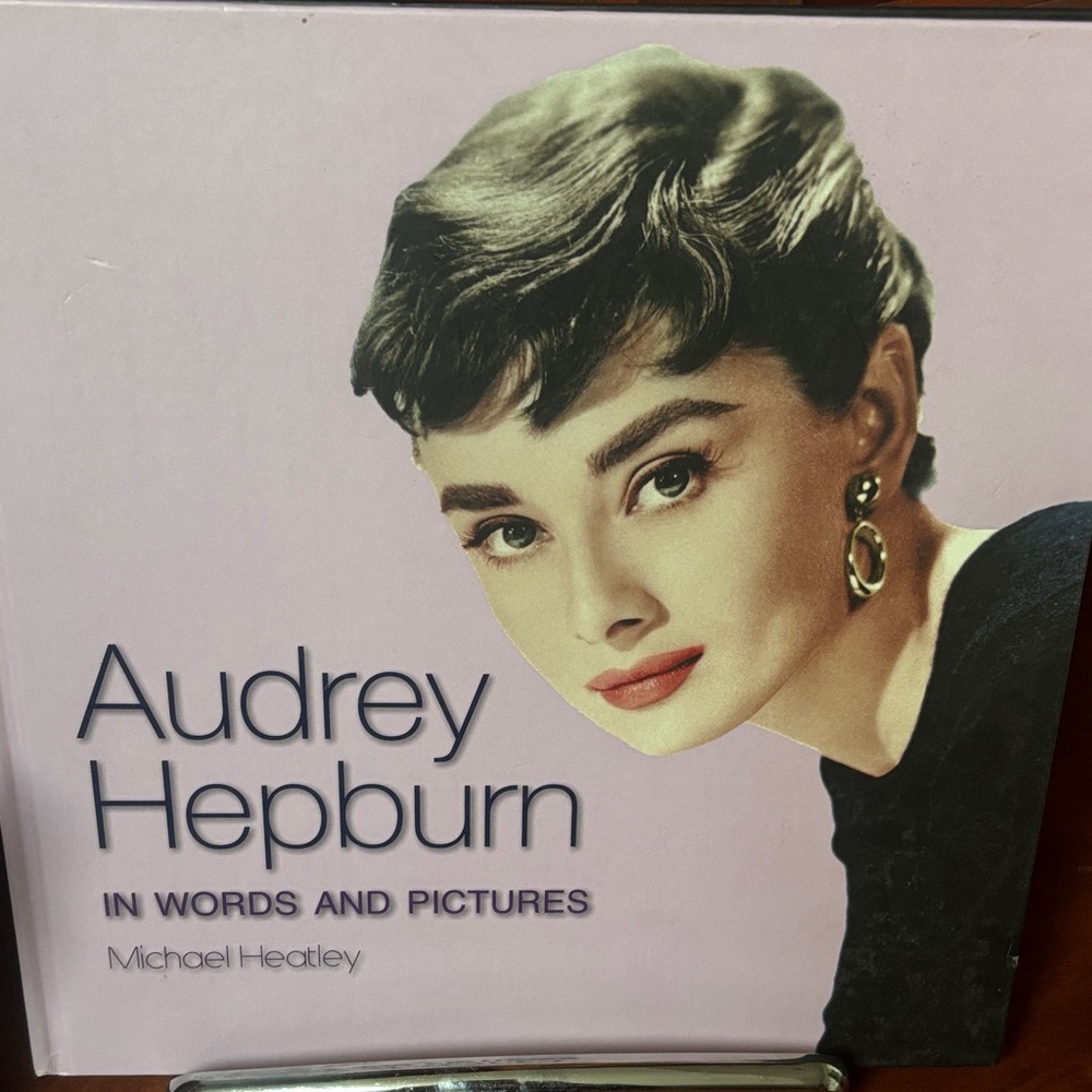 Audrey Hepburn Book in Words and Pictures by Michael Heatley